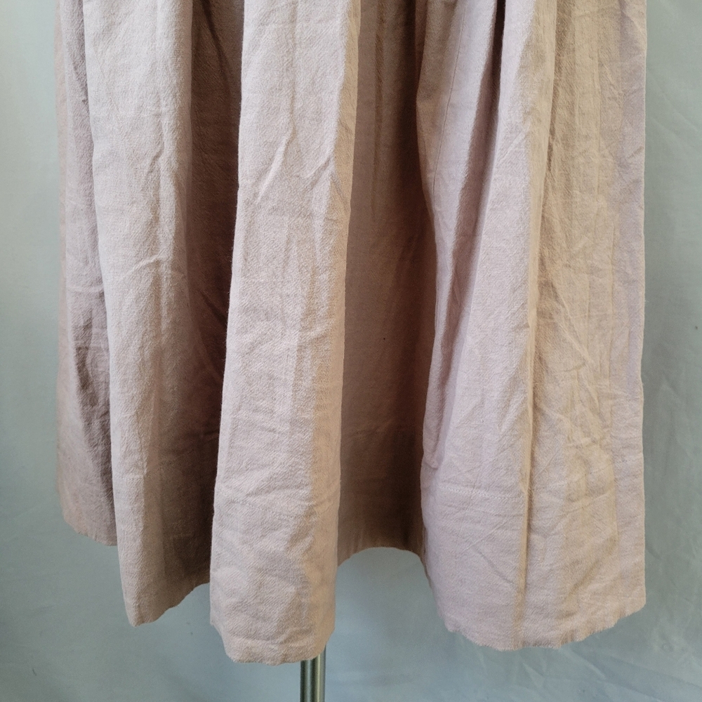 Free People Onda Drop Waist Tube Midi Dress Natural XS - Picture 9 of 14